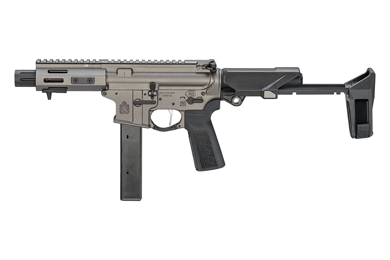 Springfield SAINT Victor 9mm Firstline PDW with 5.5 Inch Barrel and SB Tactical HBPDW Brace